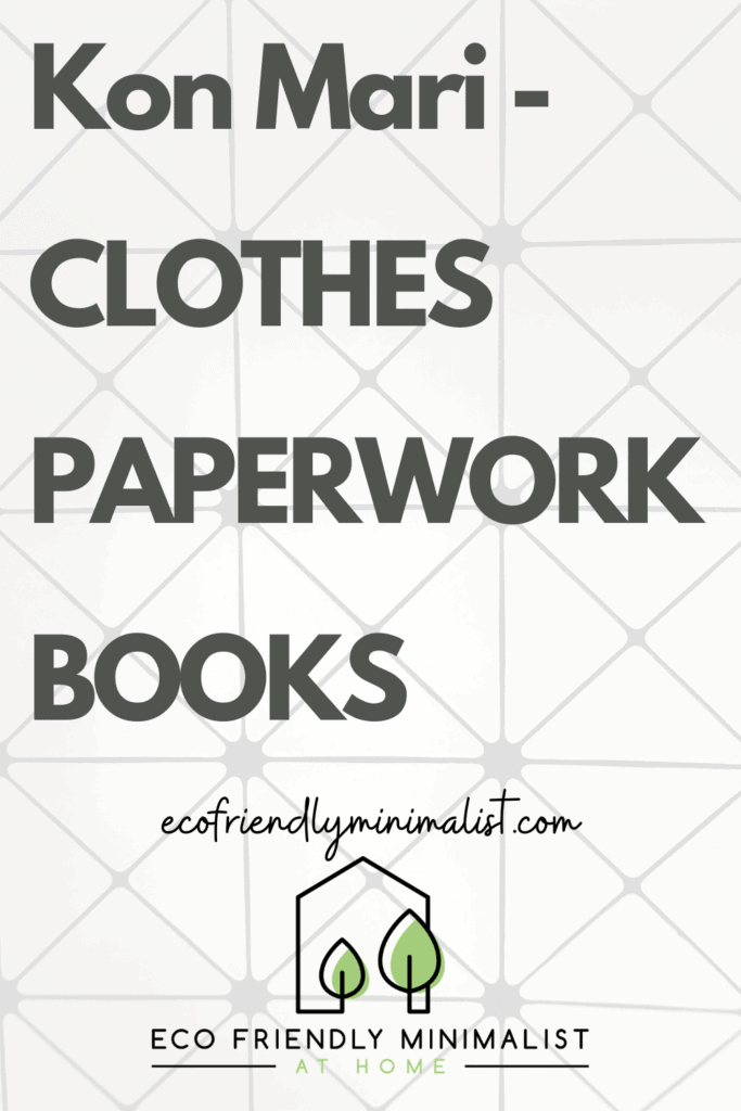 Deep dive into Clothes, Paperwork, & Books management 