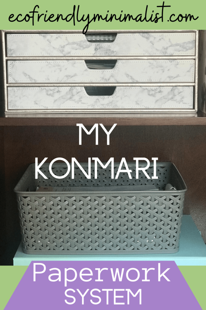 My KonMari Paperwork System